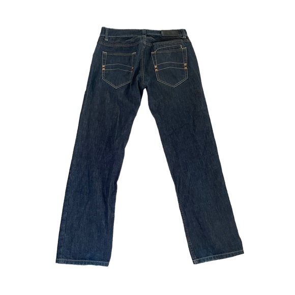 Mens Armani Exchange Dark Wash Denim Blue Jeans 32 by 30 - Picture 7 of 13